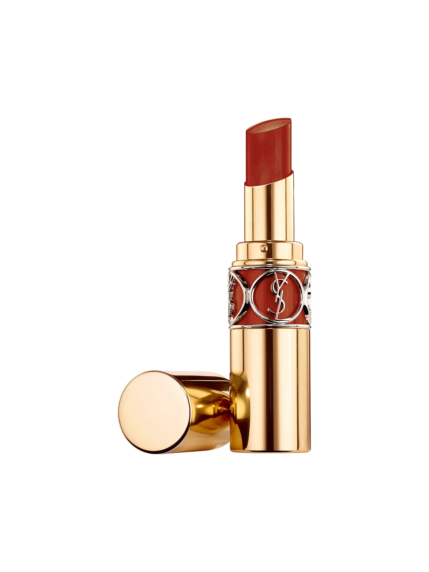 YVES SAINT LAURENT | Lippenstift - Rouge Volupte Shine ( 127 Rouge Studio )  | orange
