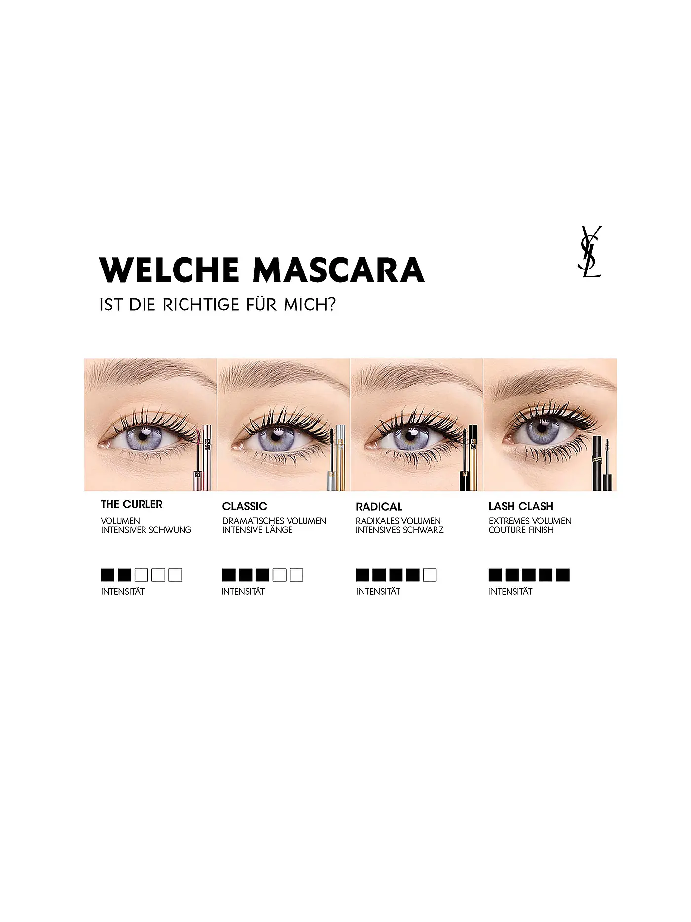 YVES SAINT LAURENT | Mascara Lash Clash (04 Blue) | blau