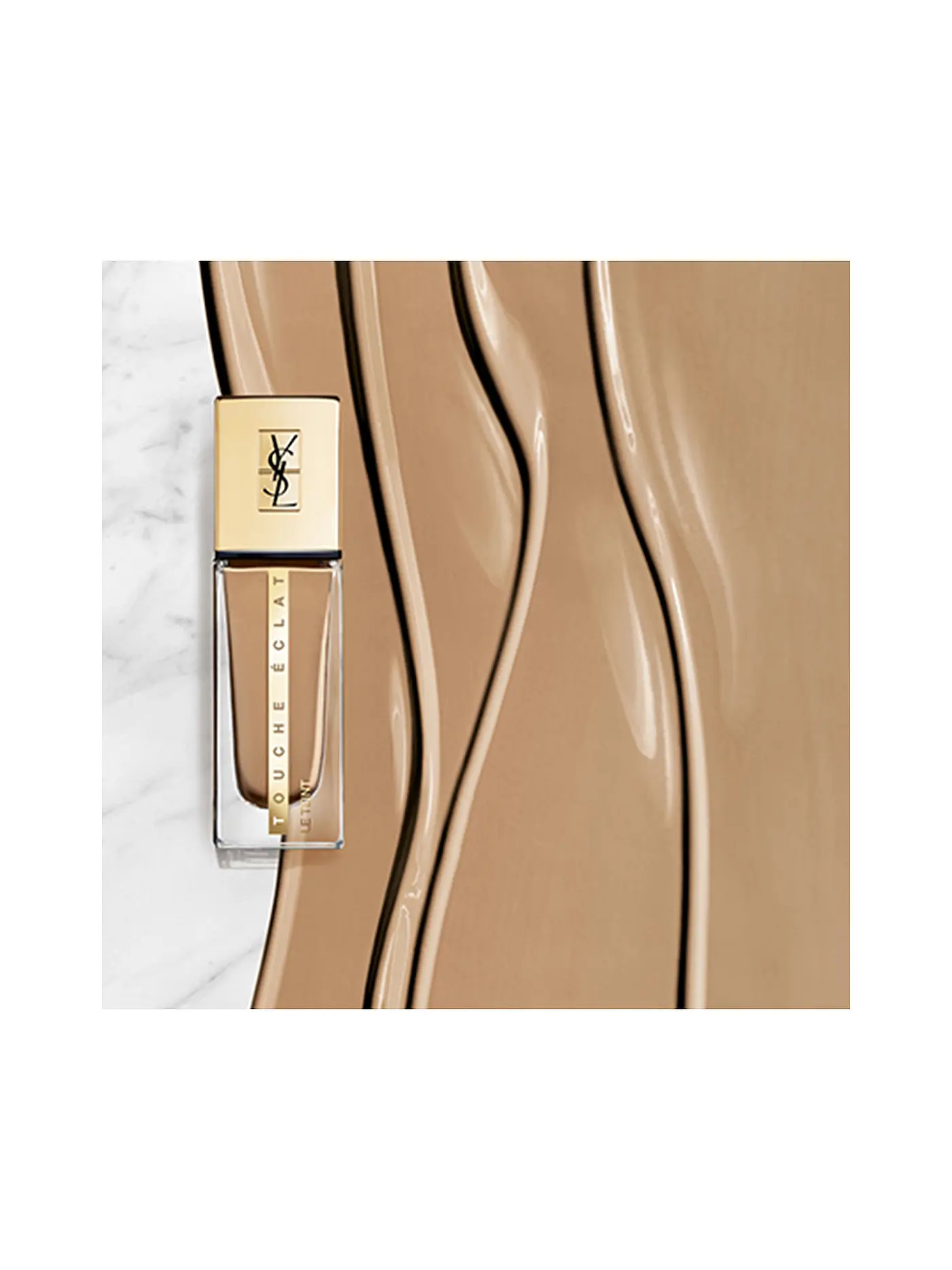 YVES SAINT LAURENT | Touche Éclat Le Teint Foundation ( BR50 Cool Honey )  | camel
