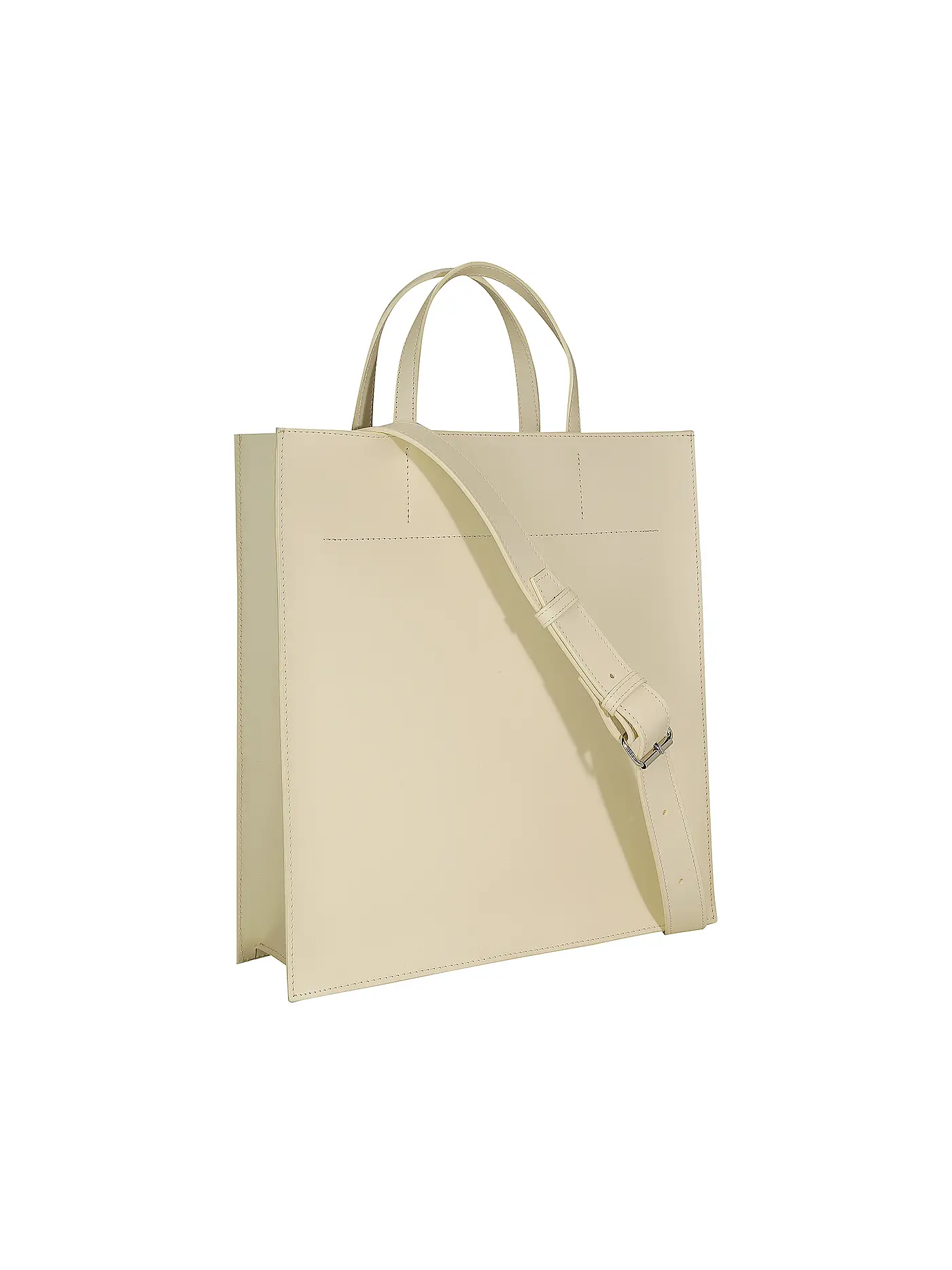 ZAMT | Ledertasche - Shopper FINCH | beige