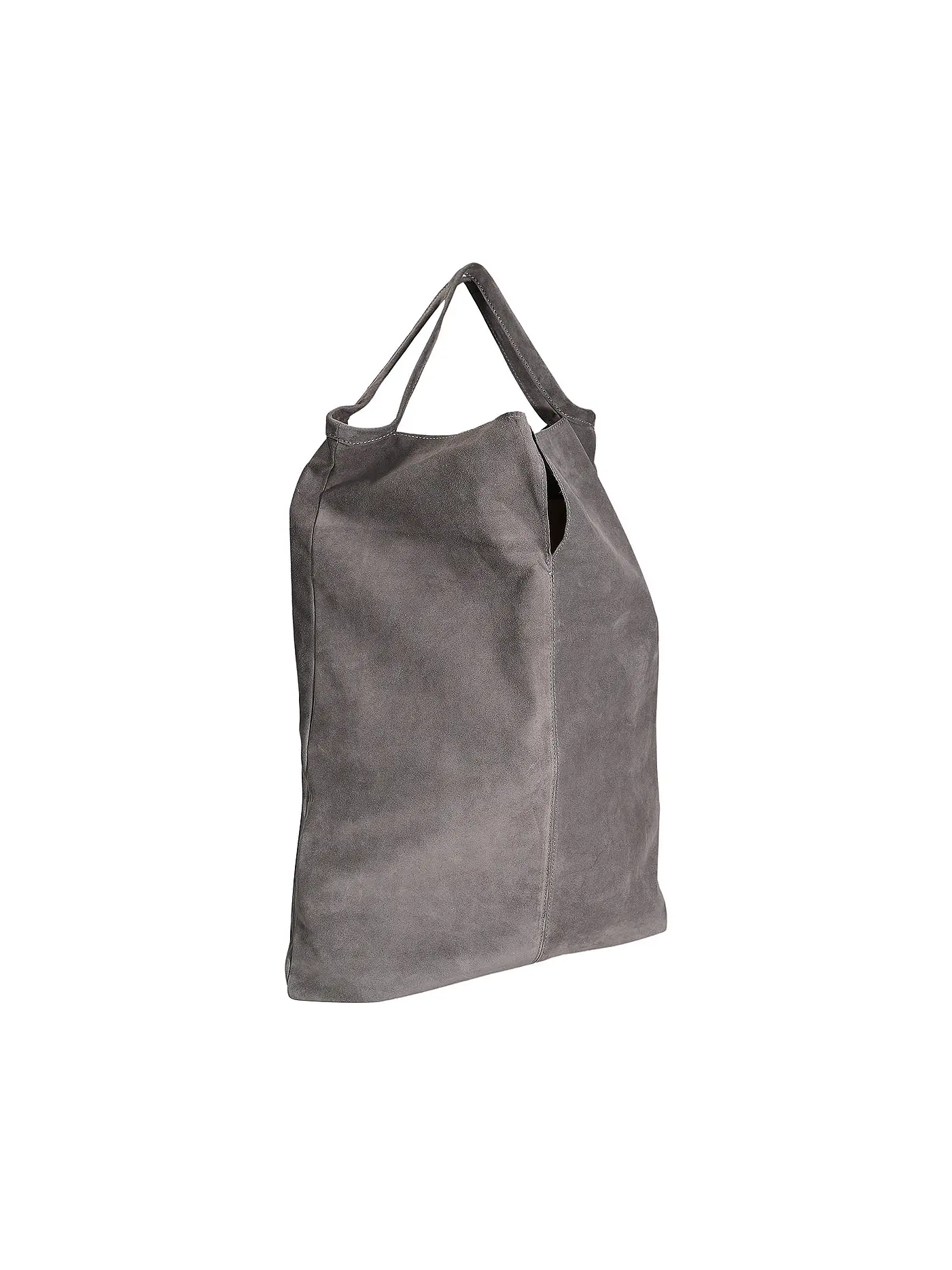 ZAMT | Ledertasche - Shopper RIN Large  | grau
