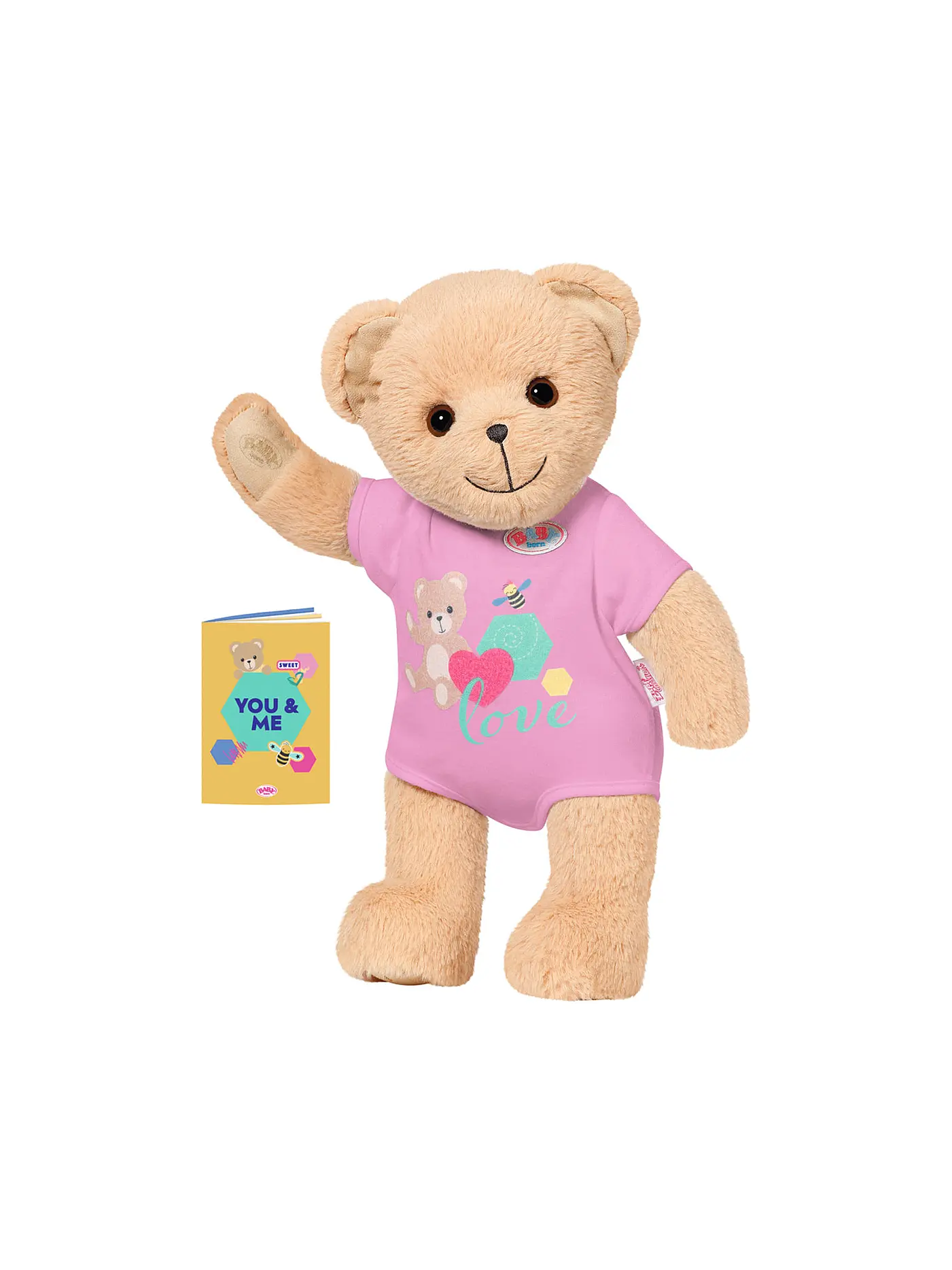 ZAPF CREATION | Plüschtier Baby Born Bär Pink | pink