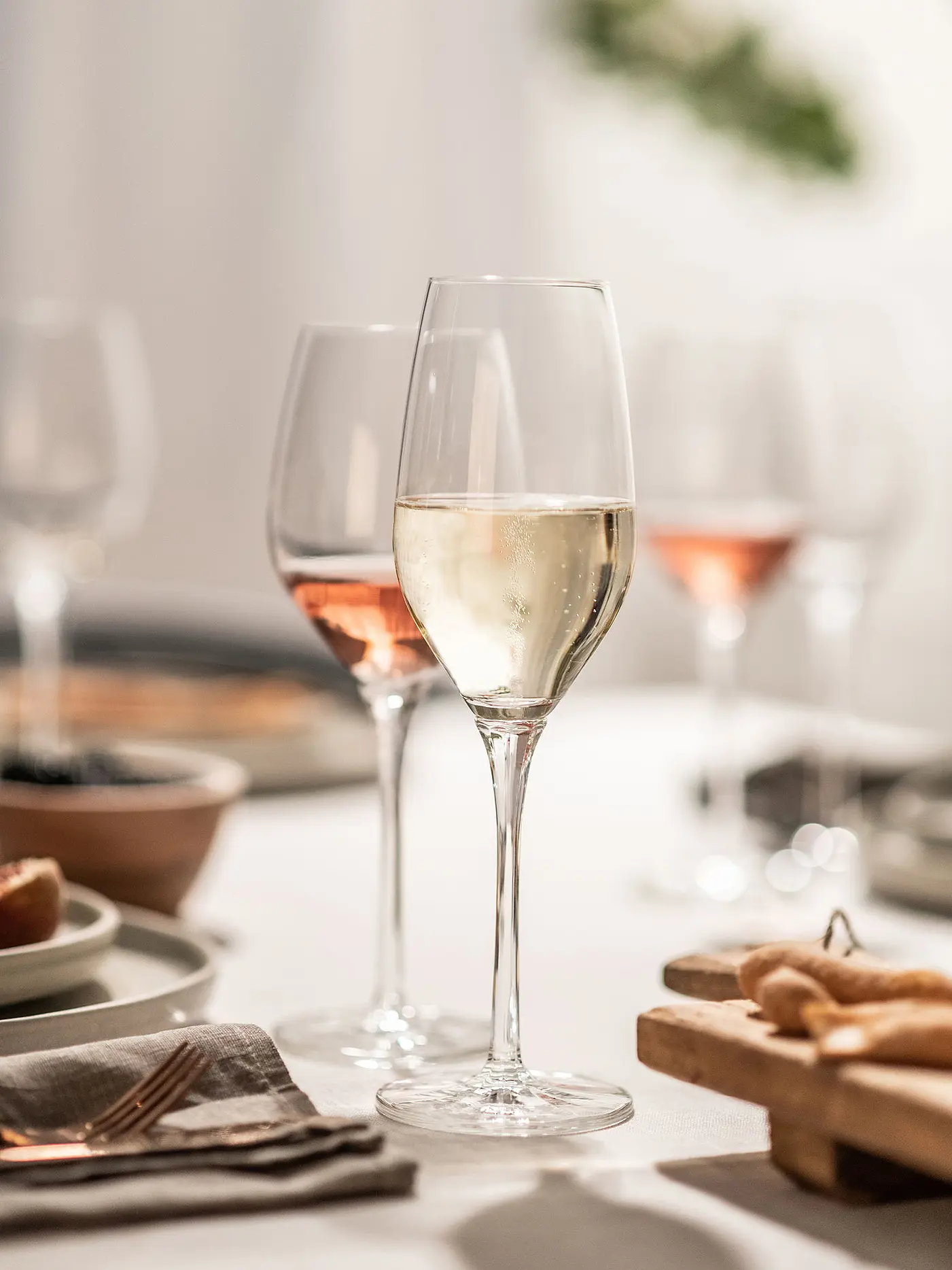 ZWIESEL GLAS | Weissweinglas 2er Set ROULETTE | transparent