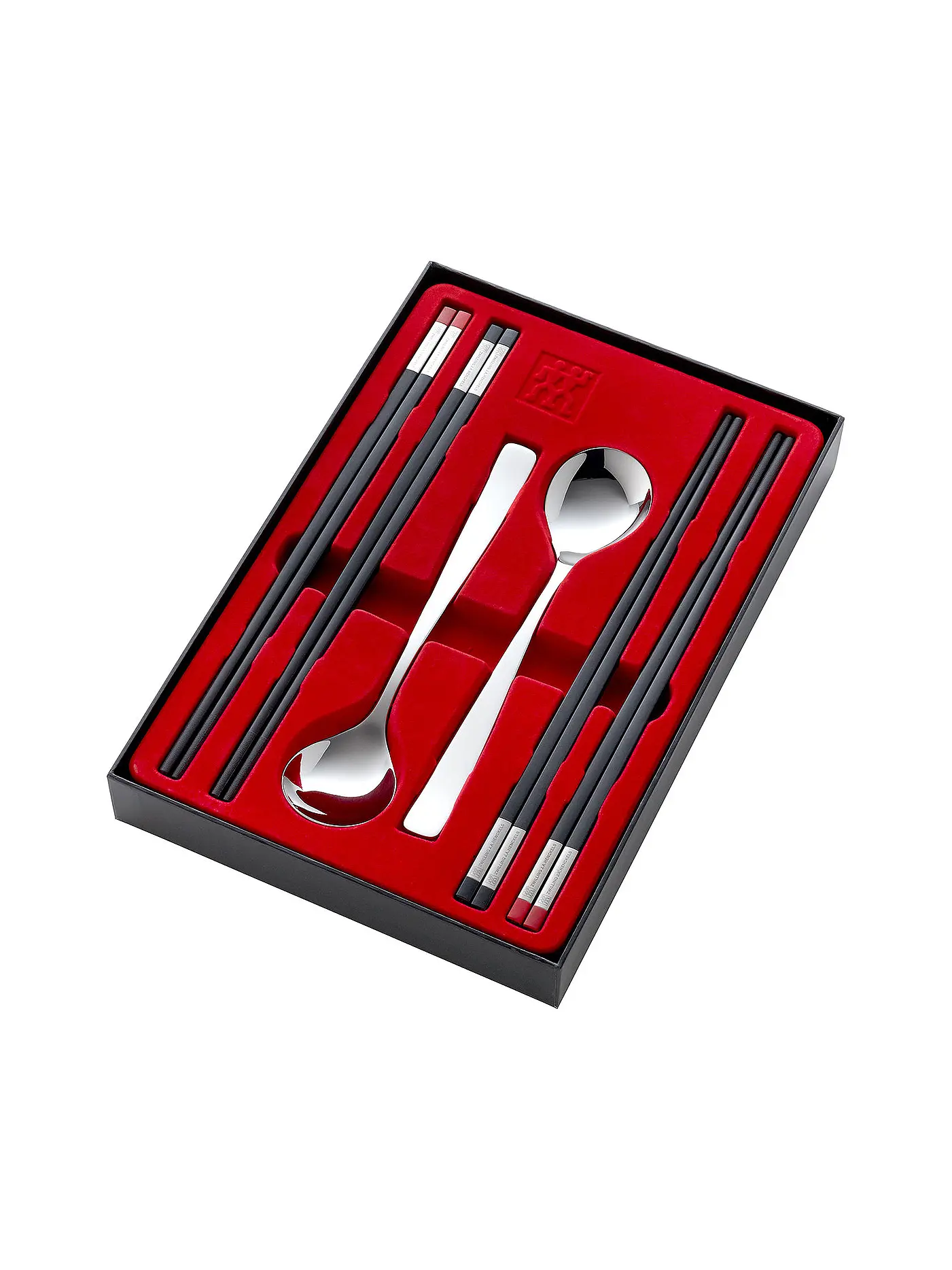 ZWILLING | Chopstick Set 5-tlg. schwarz / edelstahl | schwarz