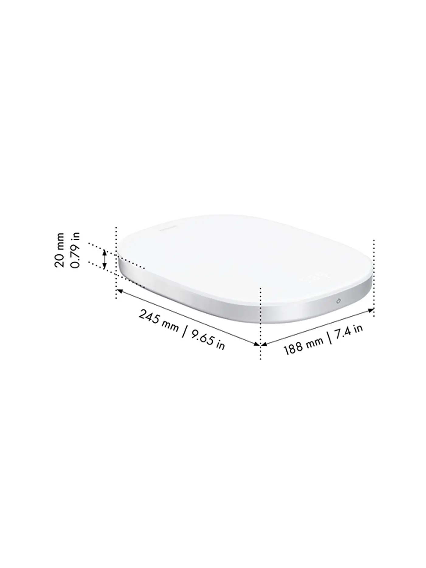 ZWILLING | Digitale Küchenwaage Enfinigy 1008873 Silber | silber