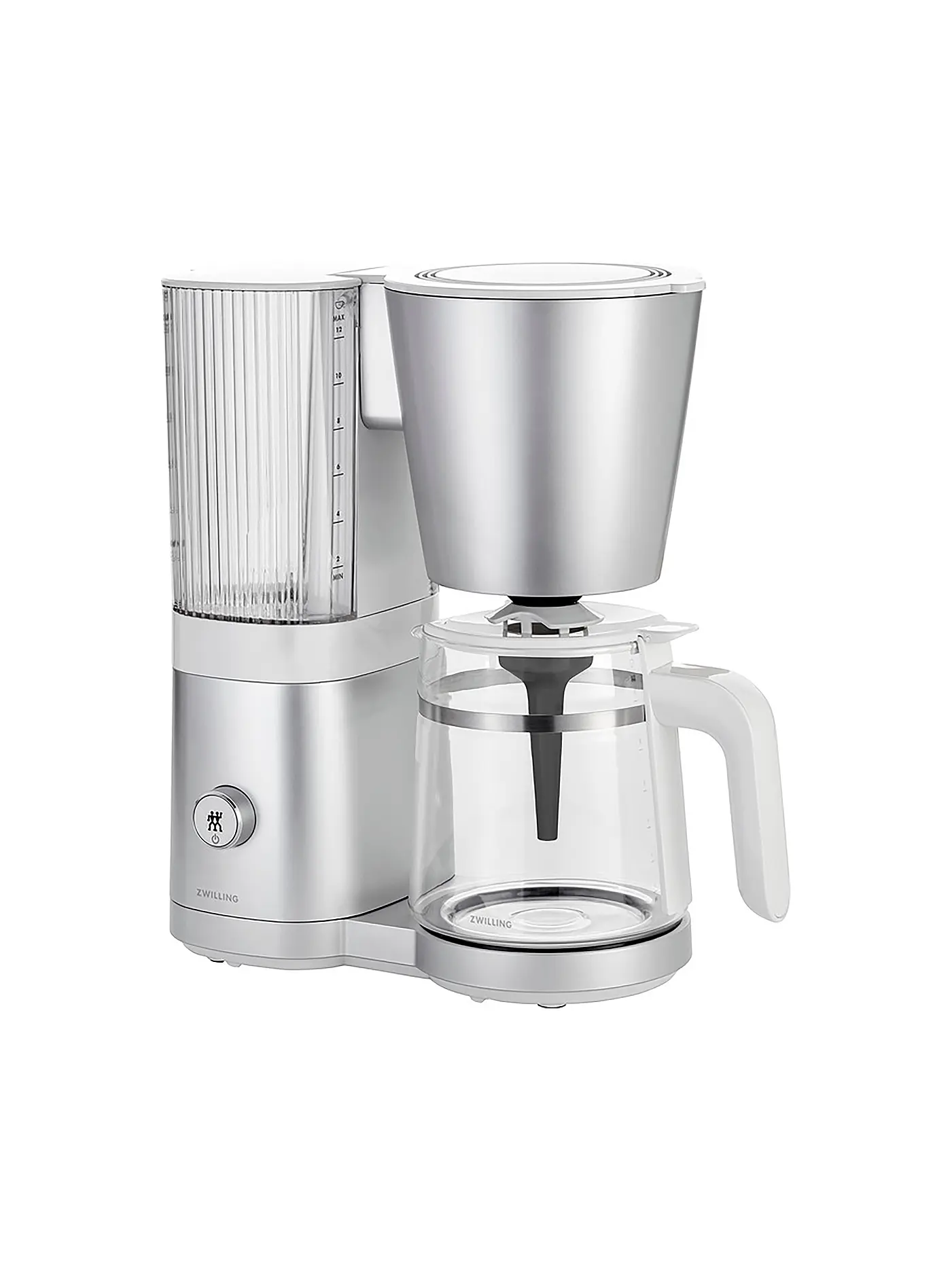 ZWILLING | Filterkaffeemaschine Enfinigy 1008909 Edelstahl/Weiss | silber