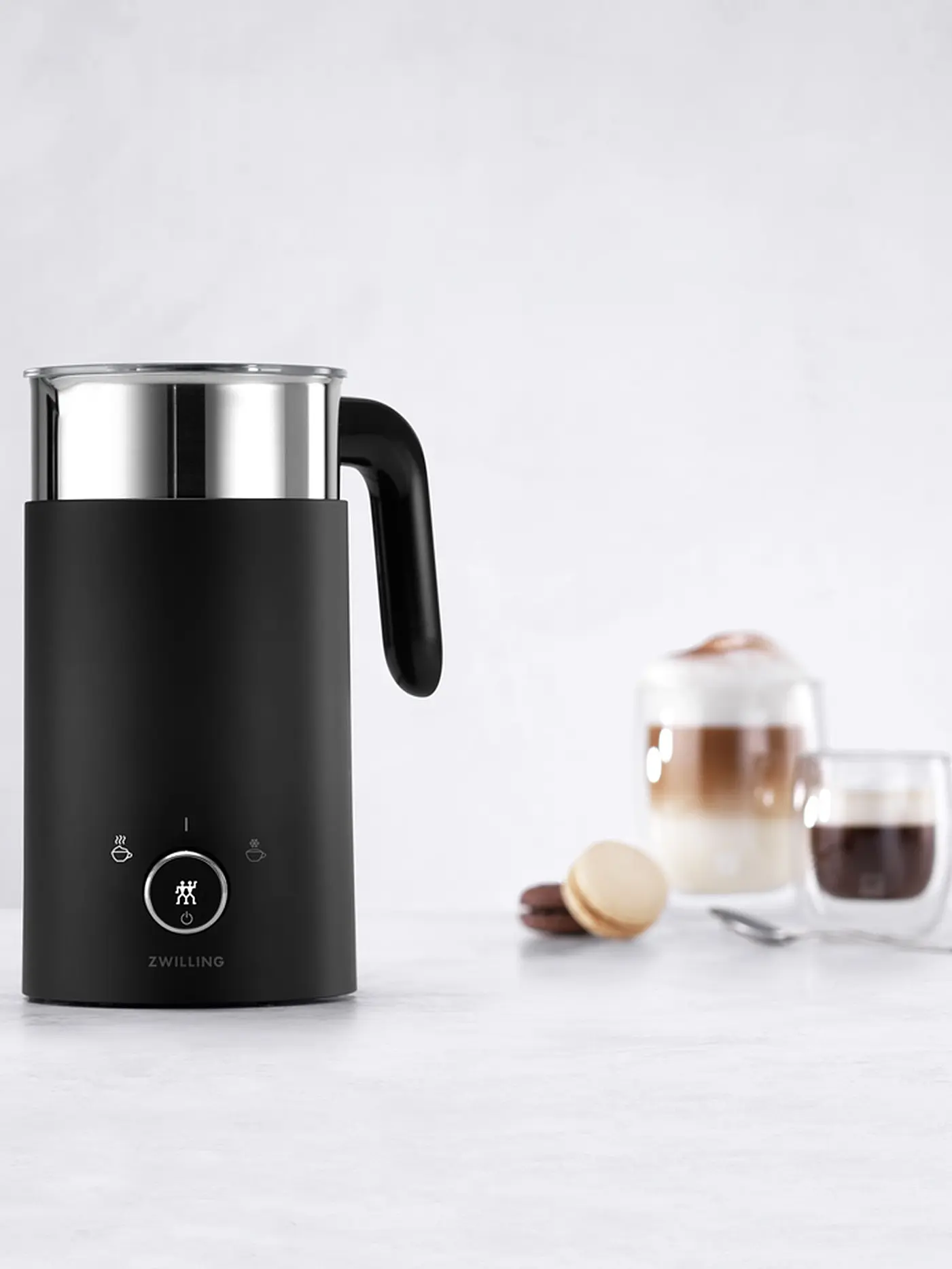 ZWILLING | Milchaufschäumer ENFINIGY 200/400ml | schwarz