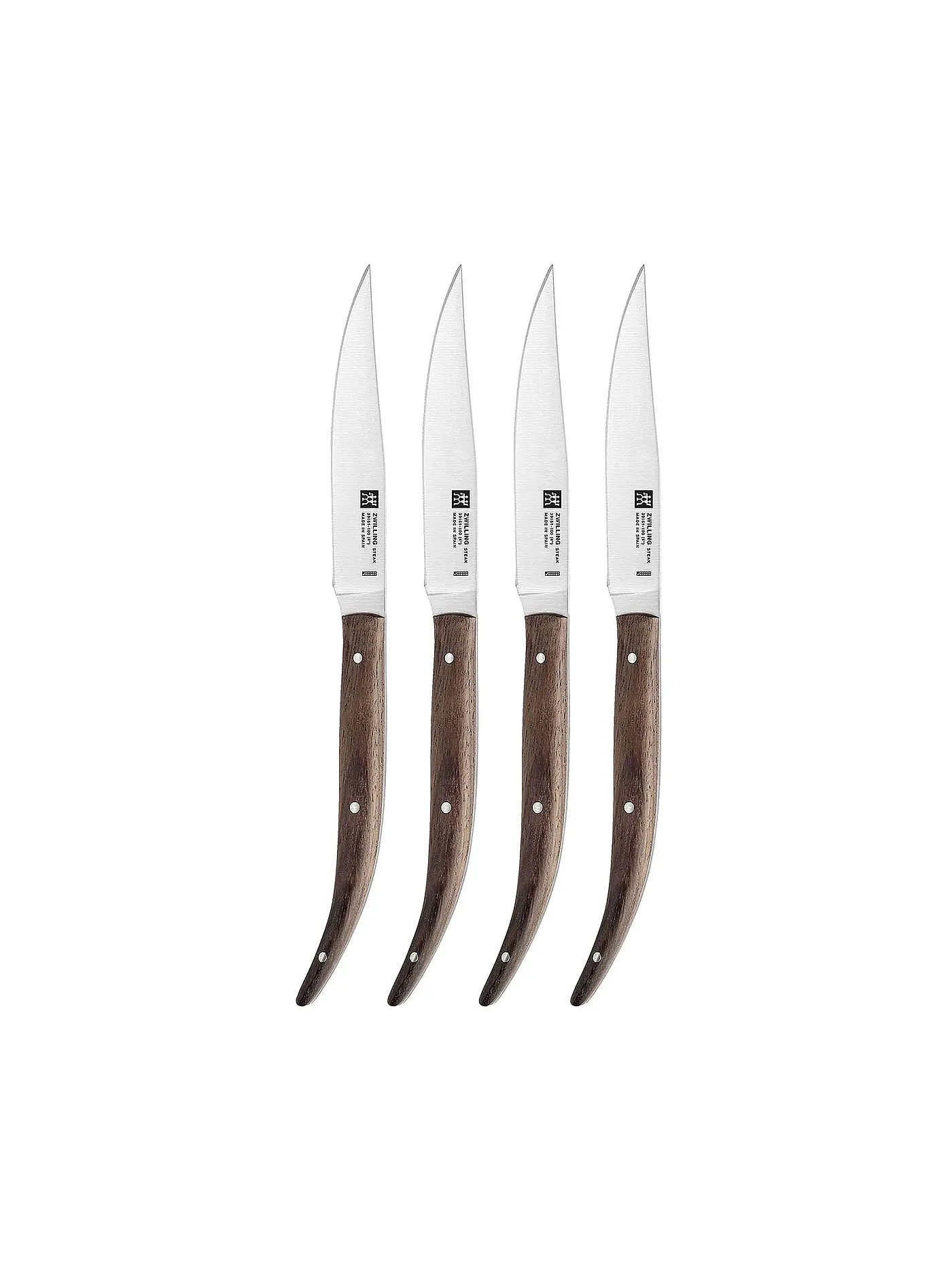 ZWILLING | Steakmesser Set 4tlg Holmoak | braun